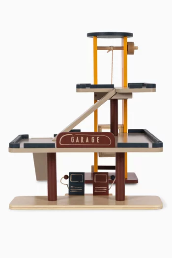 Garage Toy Set in Wood