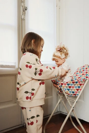 Doll high Chair in Cotton