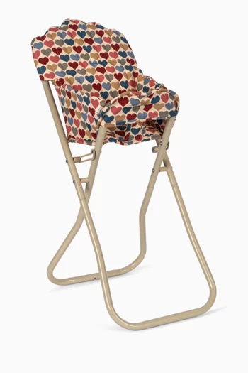 Doll high Chair in Cotton