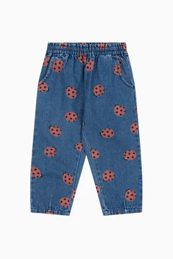 Magot Ladybug Print Pants in Organic Cotton