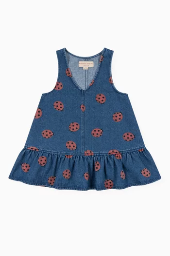 Magot Ladybug Dress in Organic Cotton