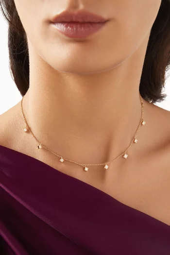 Sparkle & Shine Diamonds Choker in 18kt Gold