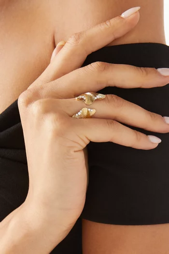 Alektra Harmony Diamond Ring in 18kt Gold
