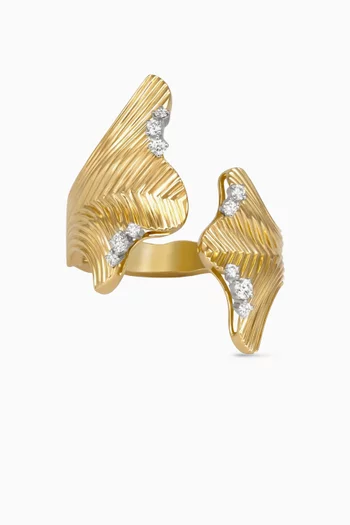 Alektra Harmony Diamond Ring in 18kt Gold