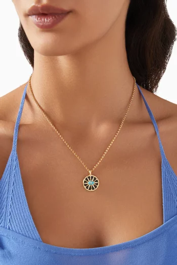 Mini O'Hara Eye Necklace in 18kt Gold