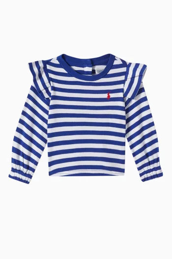 Baby Stripe T-shirt in Cotton