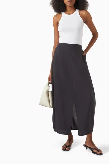 Parachute Skirt in Silk Blend