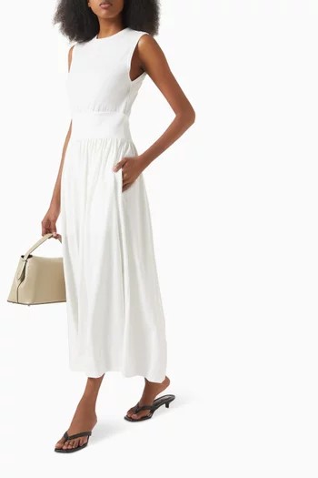 Midi Dress in Cotton