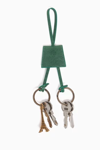 Le City Eiffel Charm in Arena Lambskin