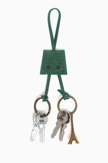 Le City Eiffel Charm in Arena Lambskin