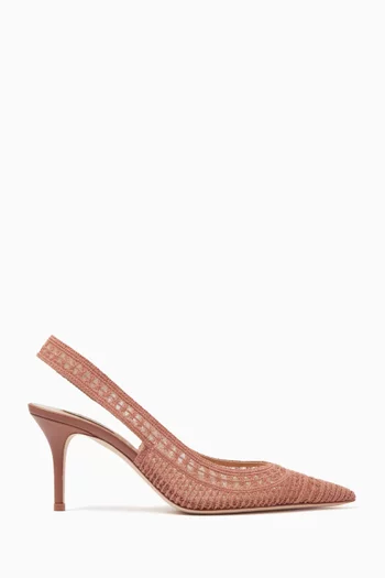 Trieste 75 Pumps in Crochet Lace