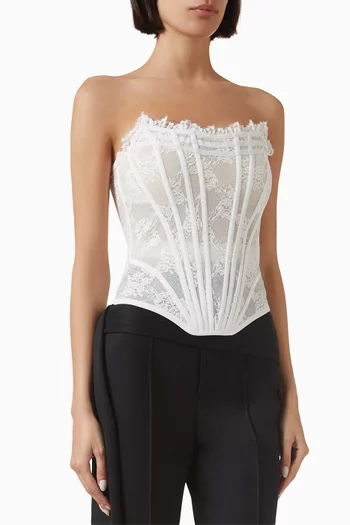 Bustier Top in Lace