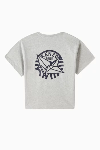 تي شيرت بشعار Kenzo Paris قطن