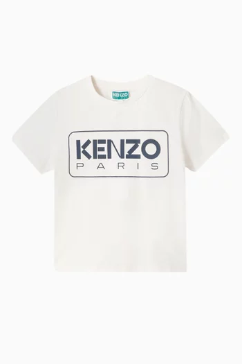 تي شيرت بشعار Kenzo Paris قطن