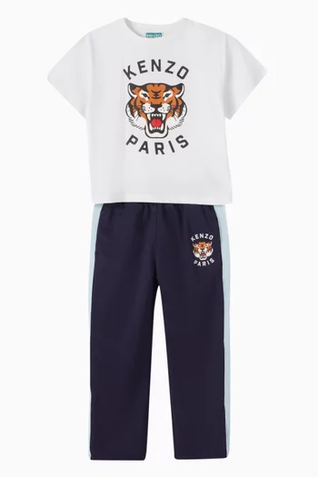 Tiger Logo-print Track Pants