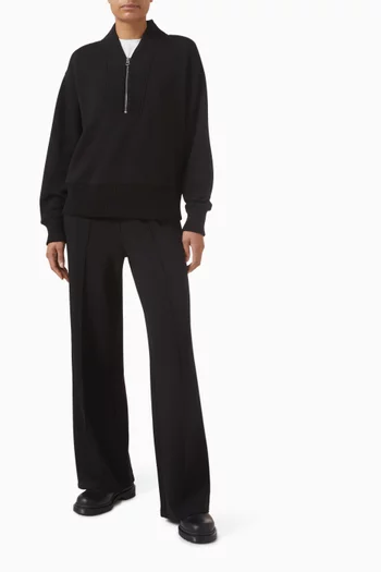 The Wide-leg Pants in DoubleSoft® Fabric