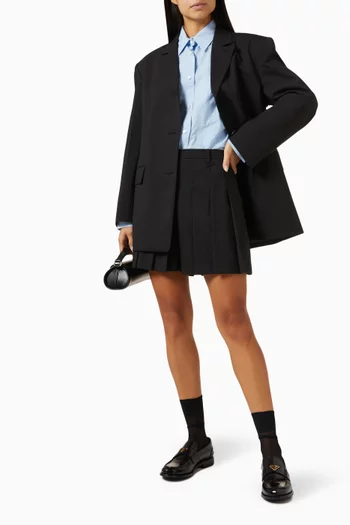 Double-pocket Oversized Shirt