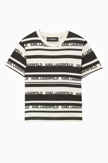 Logo-print T-shirt in Cotton-jersey