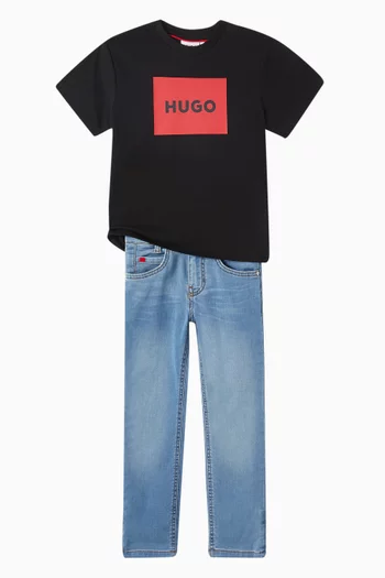 Logo T-shirt in Organic Cotton