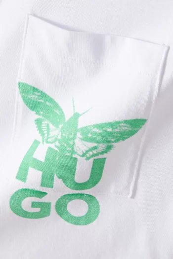 Logo Graphic T-shirt in Cotton-jersey