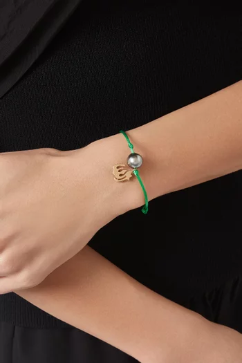 Allah Charm Bracelet in 18kt Gold