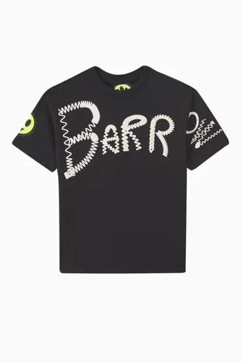 Logo Graphic T-shirt in Cotton