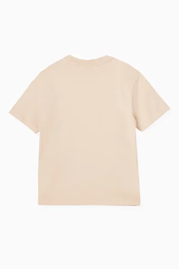 Logo Smiley T-shirt in Cotton