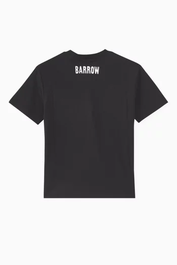 Graphic-print Crew Neck T-shirt in Jersey