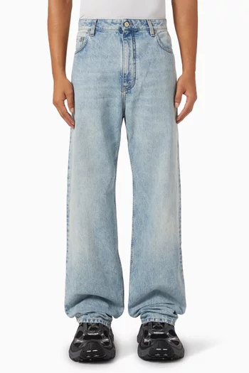 Medium-fit Jeans in Cotton-denim