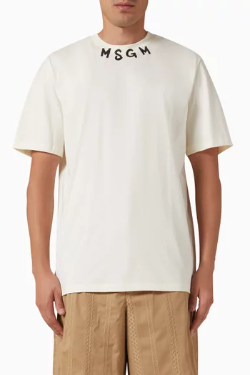 Logo T-shirt in Cotton
