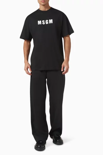 Logo T-shirt in Cotton Jersey