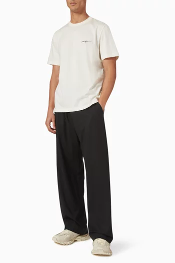 Script Logo T-shirt in Cotton