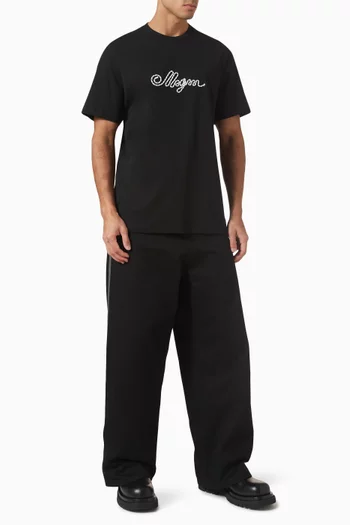 Logo T-shirt in Cotton Jersey