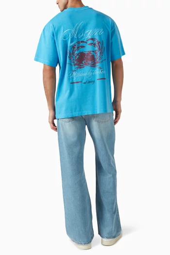 Logo T-shirt in Cotton Jersey