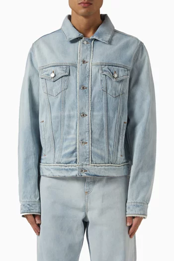 Pocket Jacket in Denim