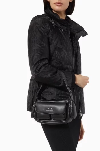 Rachel Shoulder Bag in Faux Leather