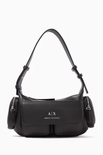 Rachel Shoulder Bag in Faux Leather
