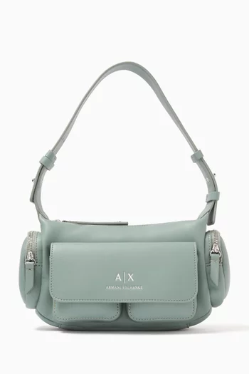 Rachel Shoulder Bag in Faux Leather