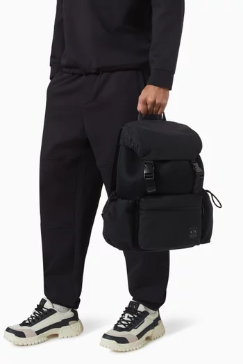 Blu Edition Backpack in Nylon-canvas