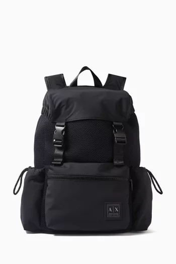Blu Edition Backpack in Nylon-canvas