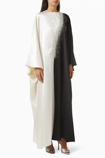 فستان إكليبس طويل كريب