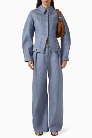 Structured Jacket in Denim