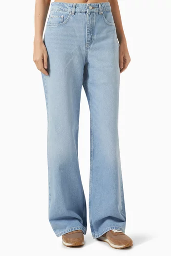 415 Wide-leg Jeans in Denim