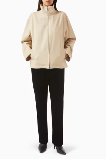 Bomber Jacket in Cotton