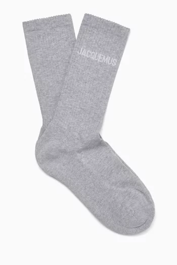 Les Chaussettes Jacquemus Socks in Organic Cotton-blend