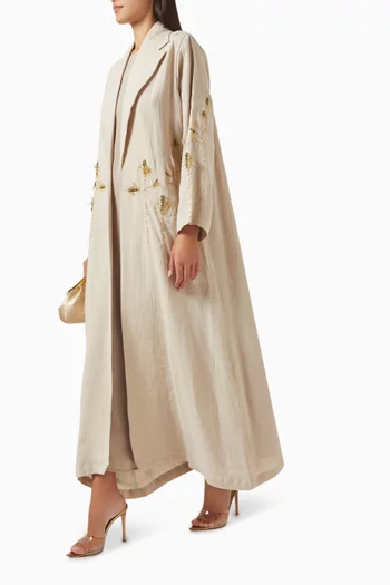 Sunlight Elegance Abaya in Linen