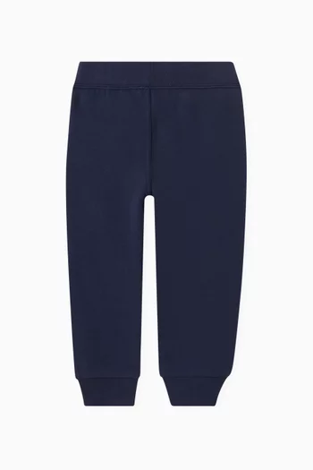 Logo-embroidered Sweatpants in Cotton