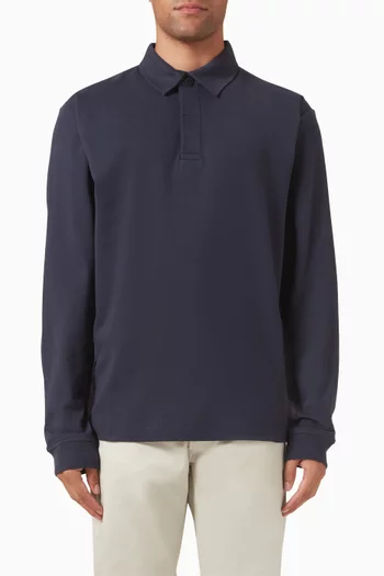 Rugby Polo Shirt in Supima Cotton