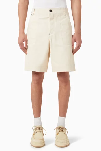 The de-Nîmes Shorts in Denim
