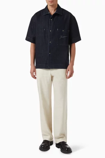 The Aloe de-Nîmes Shirt in Denim
